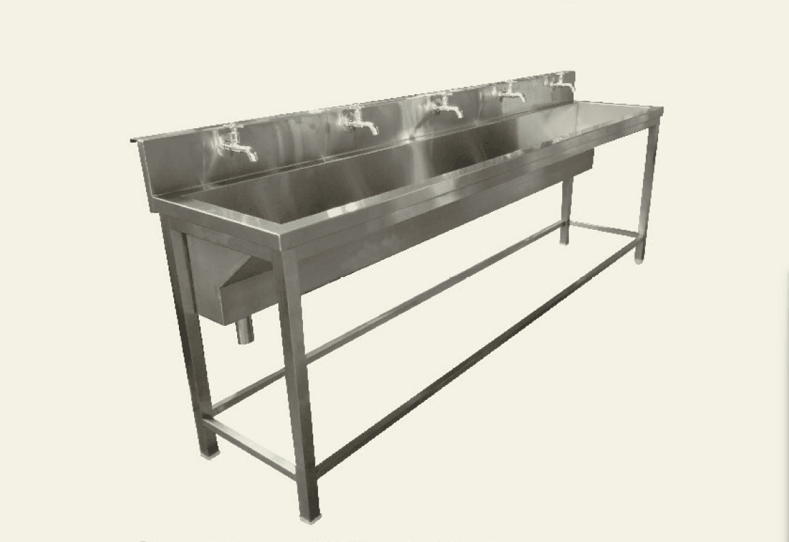 Leg-fixed Hand Wash Sink