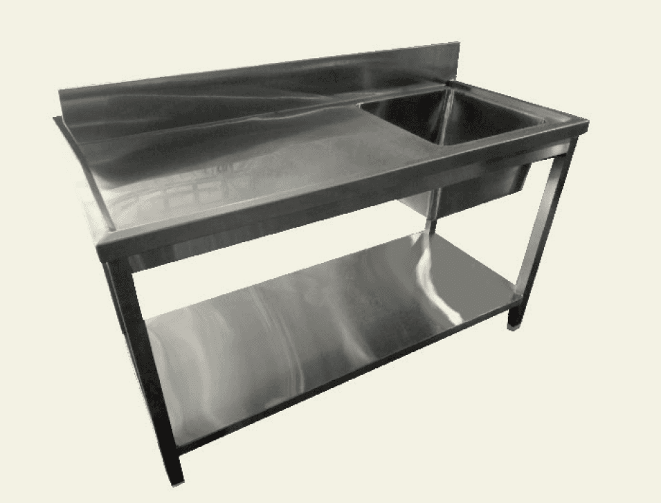 Work table with sink